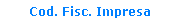 Codice Fiscale Impresa